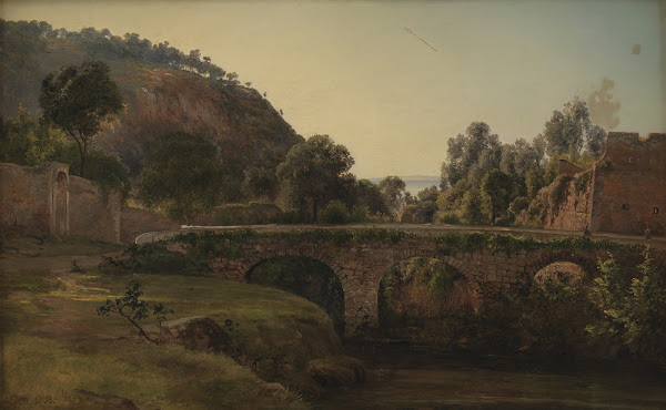A Bridge near Sorrento 1847  1850