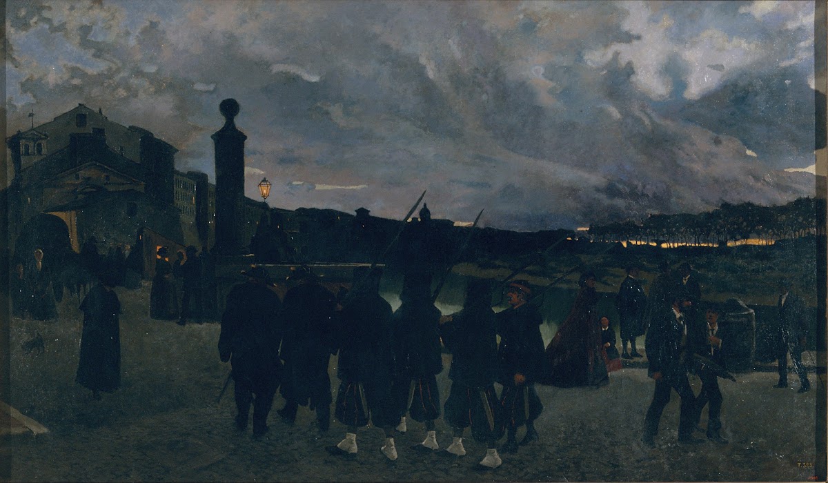 Zitto Silenzio che passa la ronda 1869