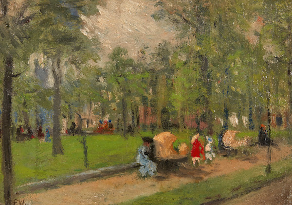 Rittenhouse Square Circa 1905 1919