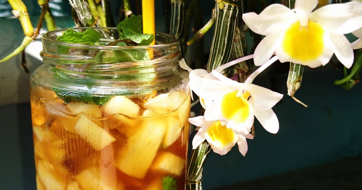 Trà táo mật ong