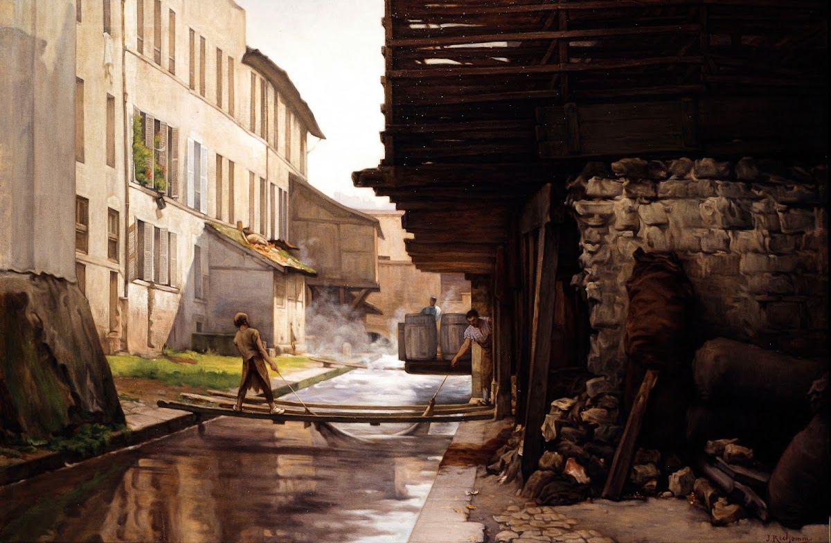 Tannerie sur la Bièvre 1892