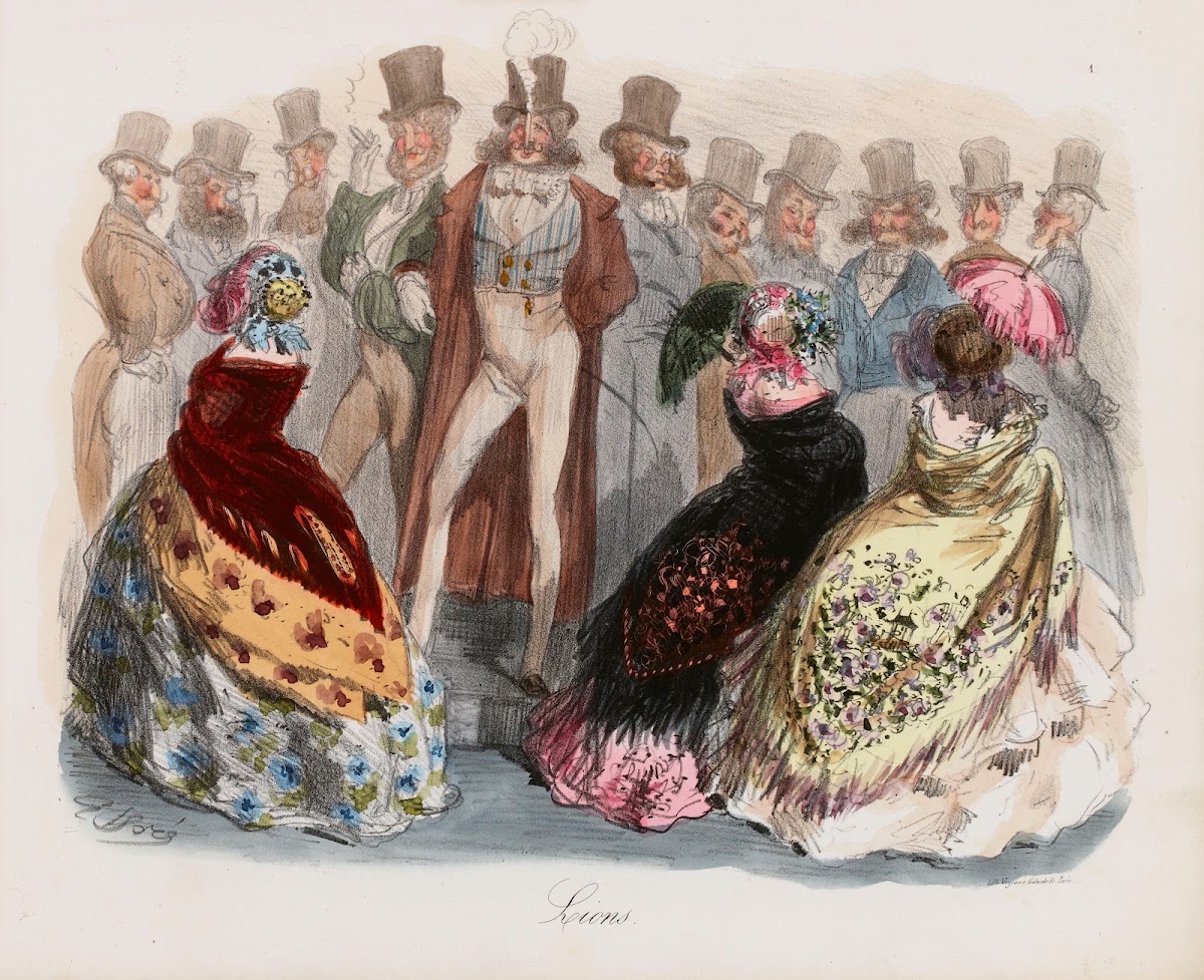 La ménagerie parisienne Premier tirage Pl02 1854