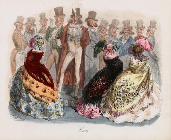 La ménagerie parisienne Premier tirage Pl02 1854