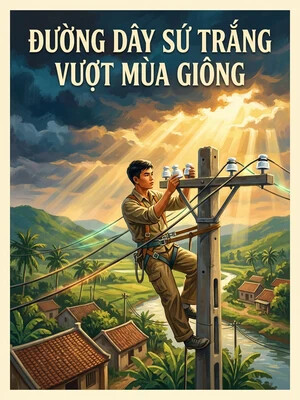 Bìa truyện Đường Dây Sứ Trắng Vượt Mùa Giông