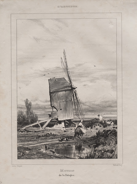 Mill in the Sologne France 1835
