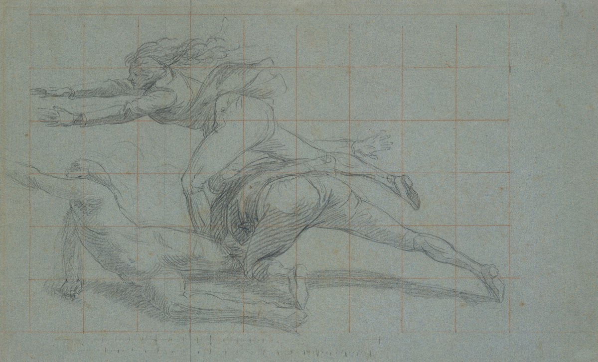 Study for The Siege of Gibraltar Three Figures 178586