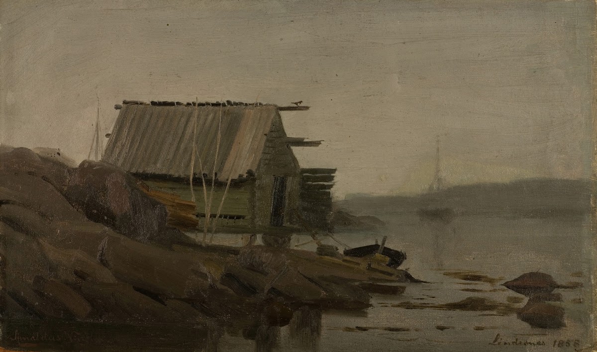 Sjøbod Lindesnes 1858