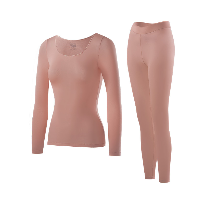 Seamless thermal set for women, warming
