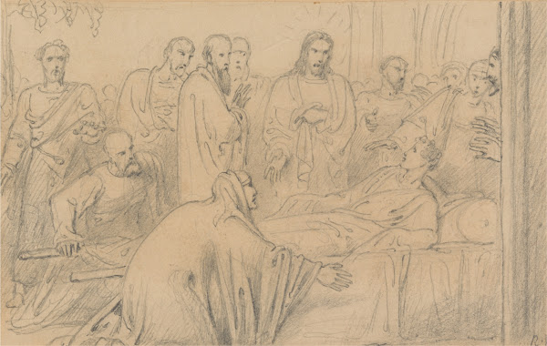 Christ Raising the Widows Son before 1836
