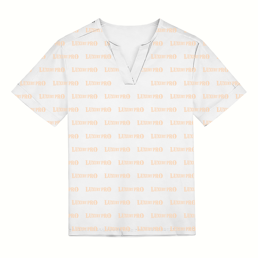 AOP V-neck short sleeves