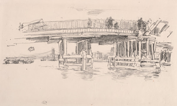 Old Battersea Bridge 1879