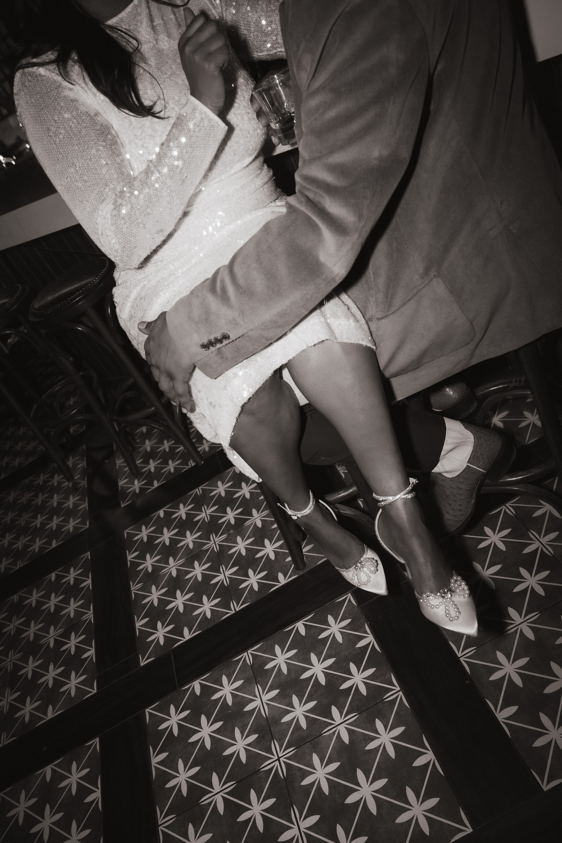 Couple at bar