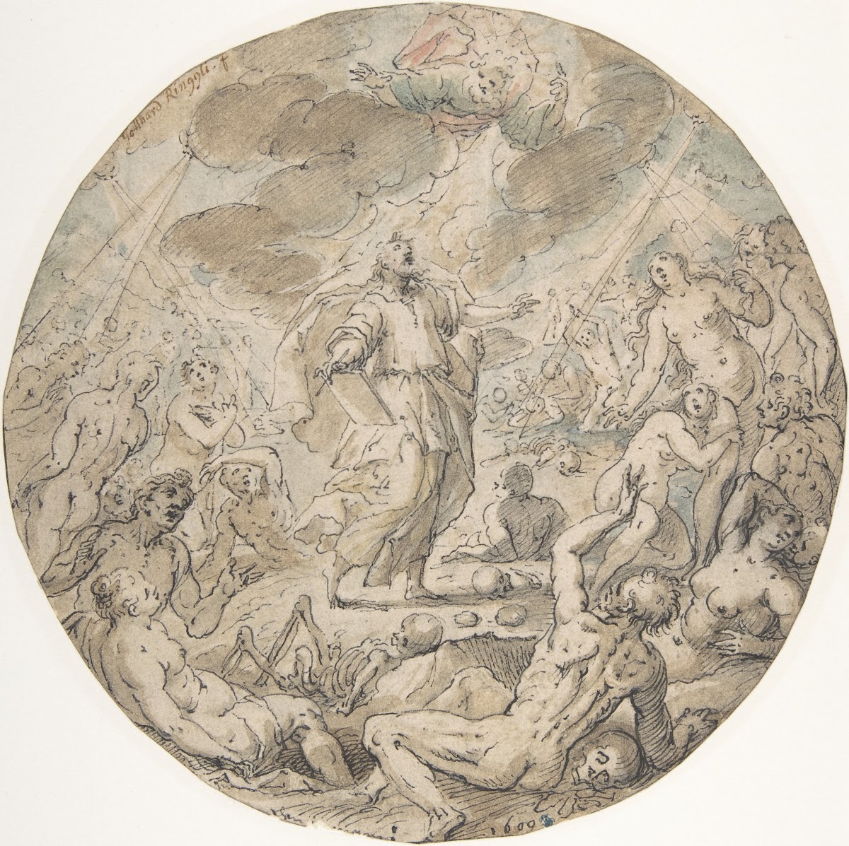 Ezekiel in the Valley of the Dry Bones late 16thmid 17th century