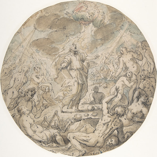 Ezekiel in the Valley of the Dry Bones late 16thmid 17th century