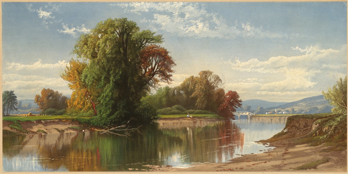 Early Autumn on Esopus Creek 1861 1897