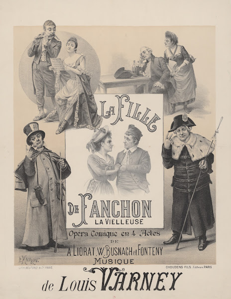 La Fille de Fanchon la vielleuse opéra comique en 4 actes musique de Louis Varne
