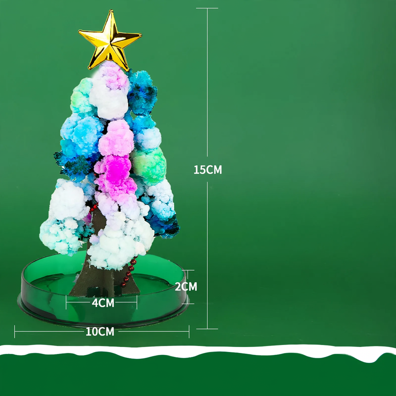 Magical Crystal Christmas Tree for Growing Yourself
