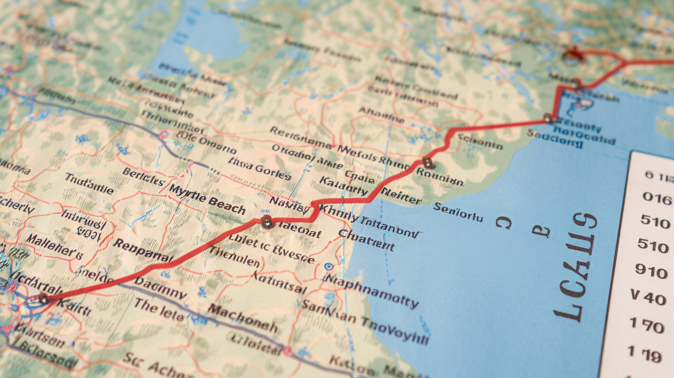 Distance from Myrtle Beach SC to Victoria TX: Travel Guide