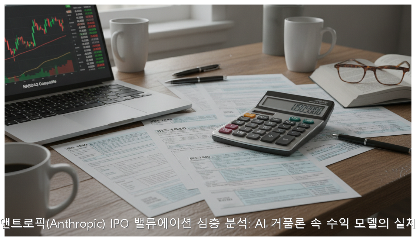 앤트로픽(Anthropic) IPO 밸류에이션 심층 분석: AI 거품론 속 수익 모델의 실체 핵심 안내 및 분석 인포그래픽 (7)
