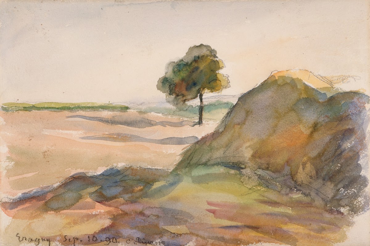 Paysage Eragny 1890