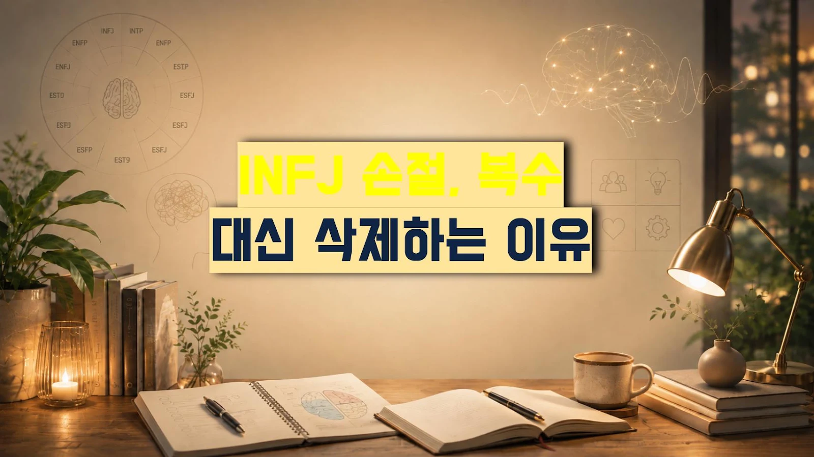 INFJ 손절, 복수 대신 삭제하는 이유
