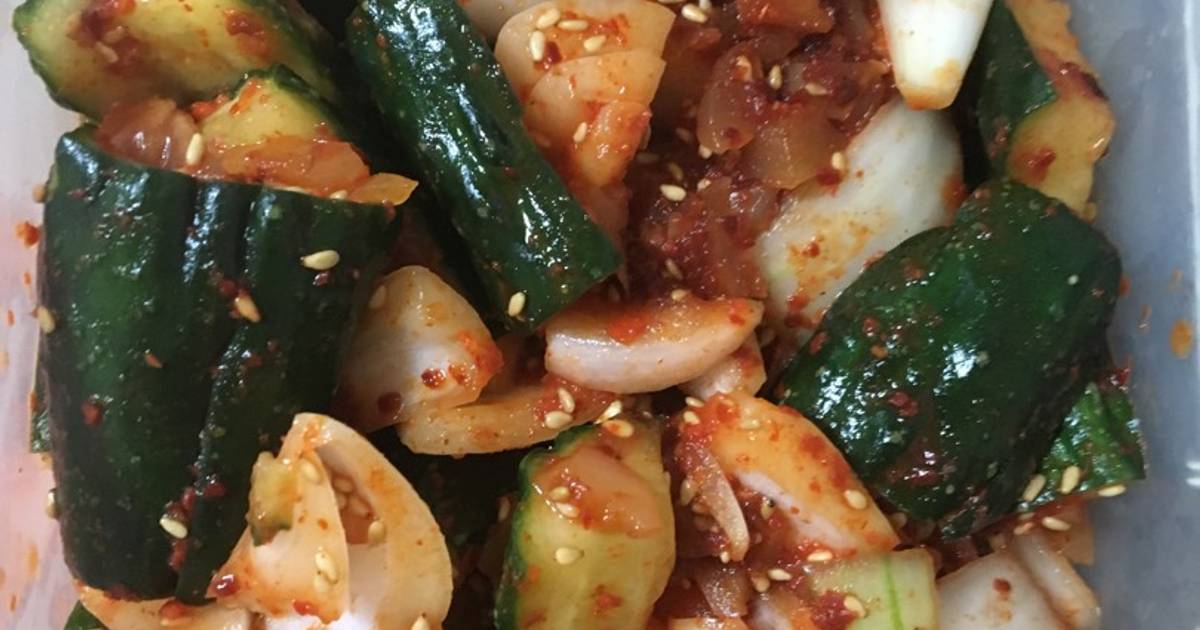 Dưa chuột trộn (오이무침)