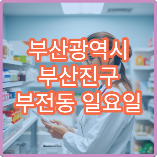 부산광역시 부산진구 부전동 일요일 고열 감기 내과 진료 병원 안내