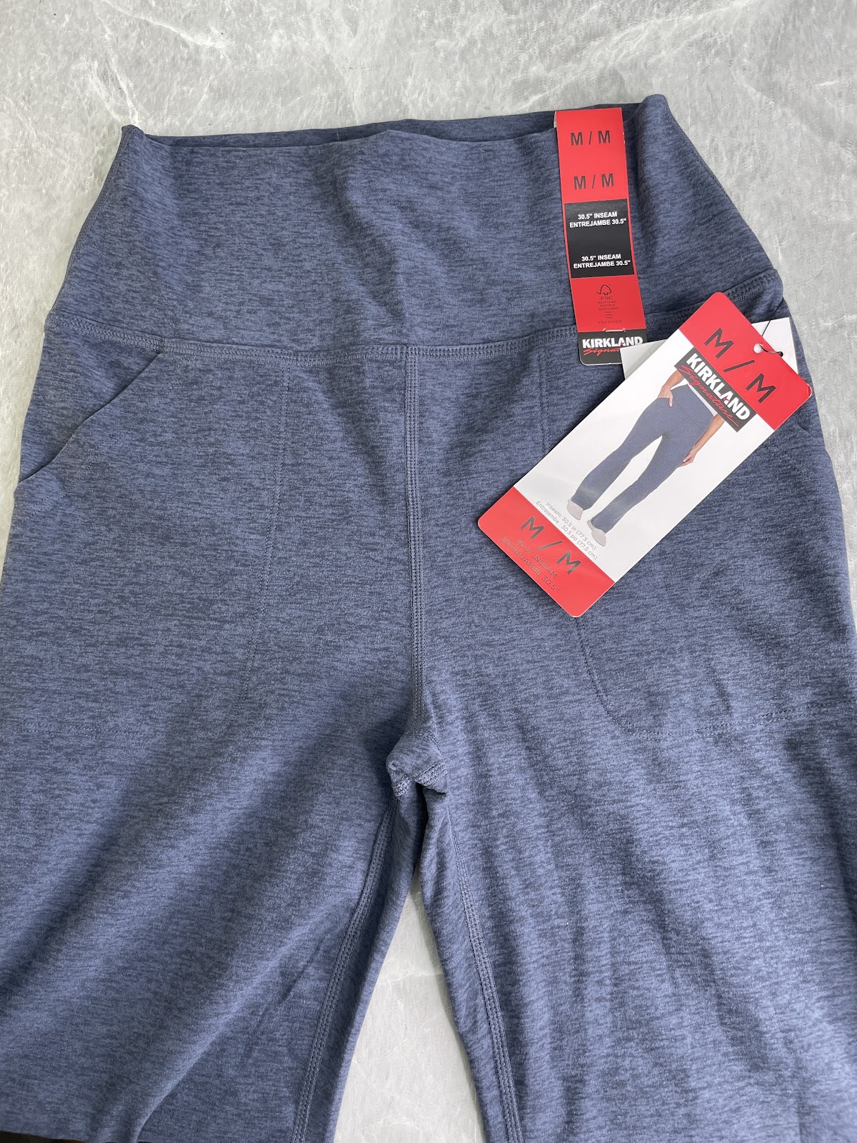 Kirkland Yoga Pants Blue M #033