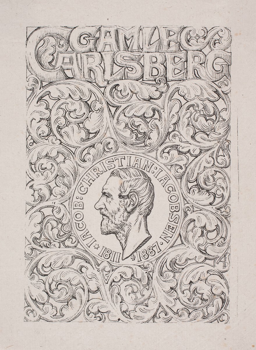 Omslag til katalog Gl Carlsberg Udstillingen 1888