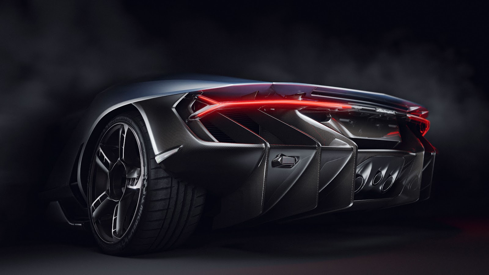 Lamborghini Centenario Tail Light Car Rear