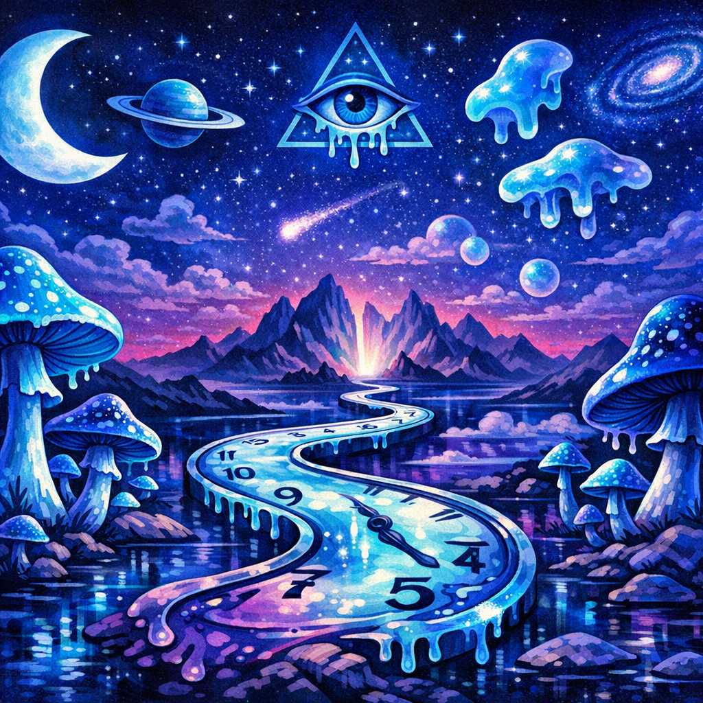 how long do shrooms last bold artful clock surreal time and lifestyle experience