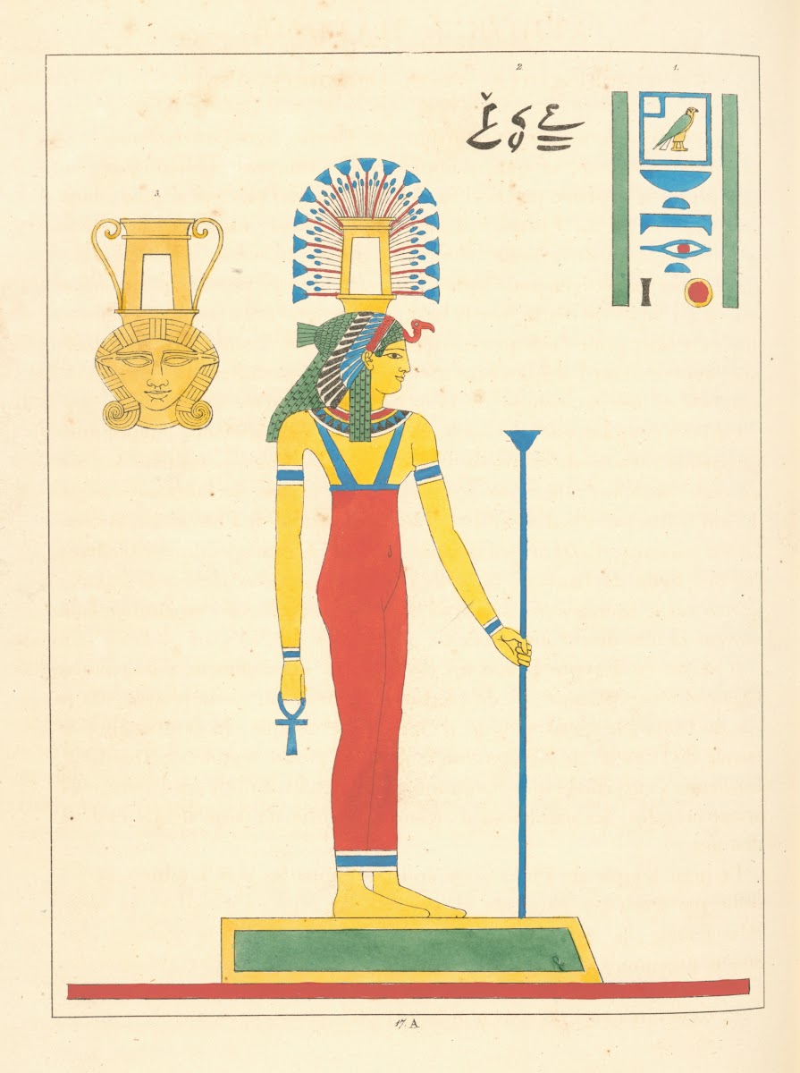 Athor ou Hathor Athor Athyr Atar Aphrodite Vénus 2 1823   1825