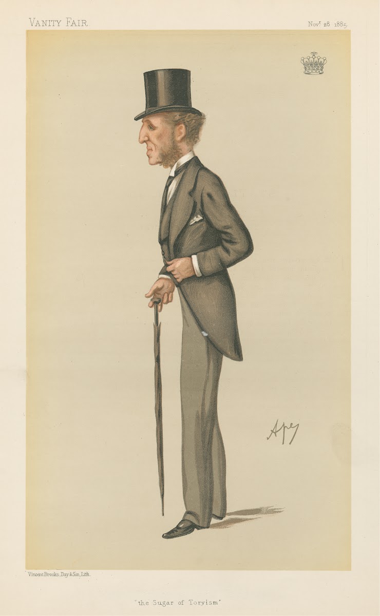 Politicians  The Sugar Of Toryism The Earl Of Harrowby November 28 1885 1885