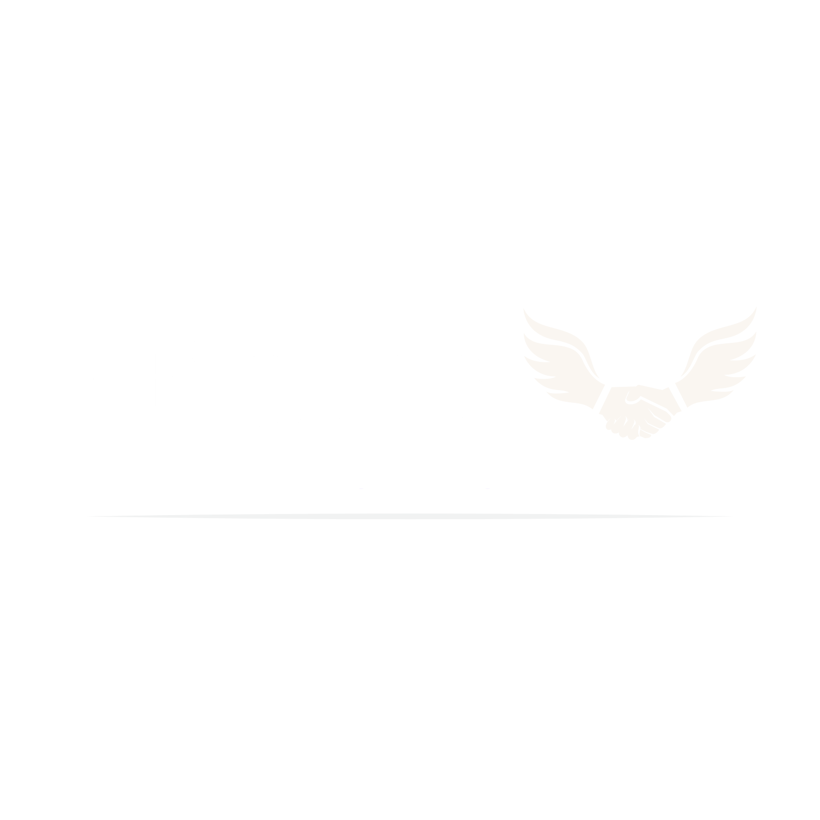 Friends Mandap Logo White