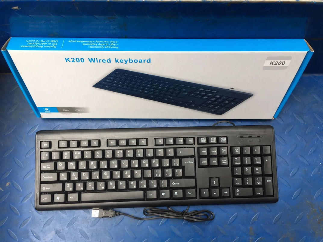Wired Keyboard LD-618, USB, ABS