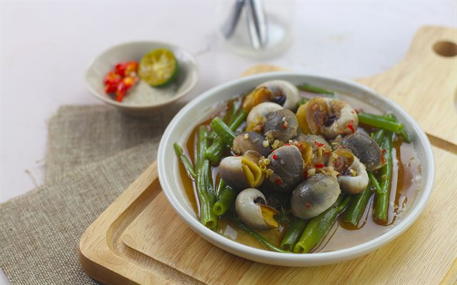 Ốc Mỡ Sốt Me