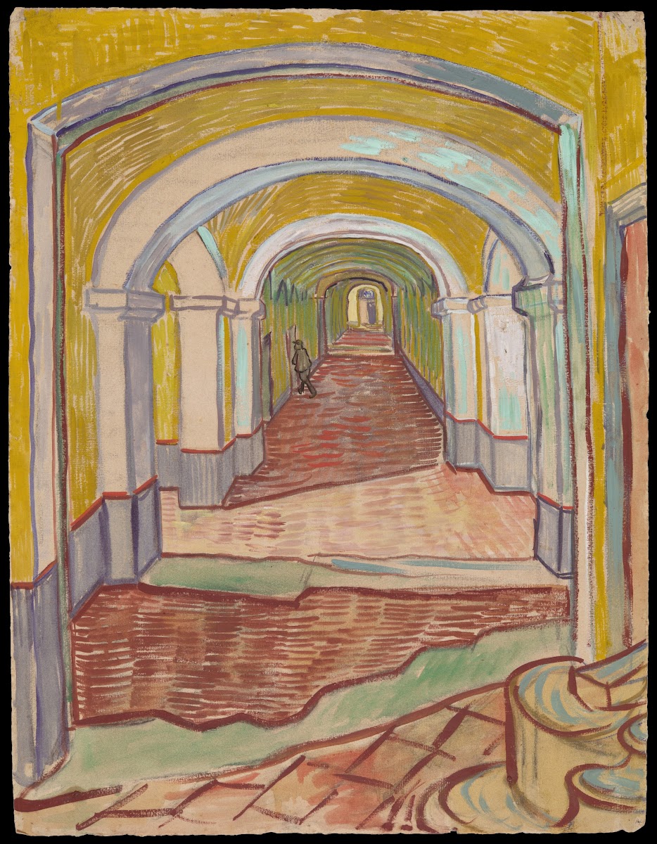 Corridor in the Asylum 1889