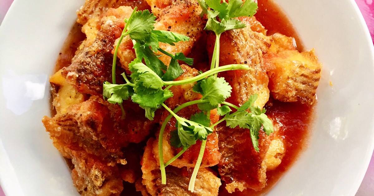 Phi Lê Cá Diêu Hồng Sốt Cà