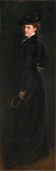 Anita Ready for a Ride ca 1896