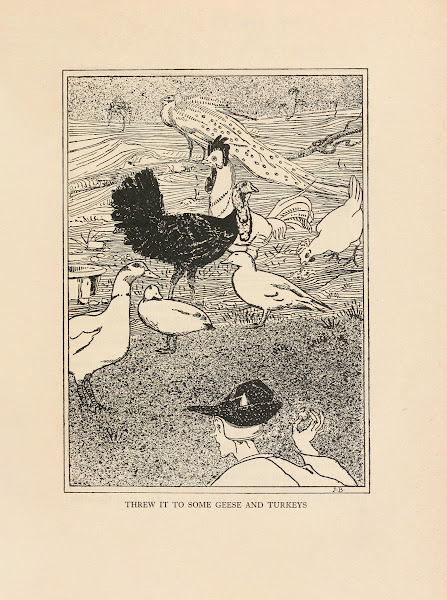 Threw it to some Geese and Turkeys 1917