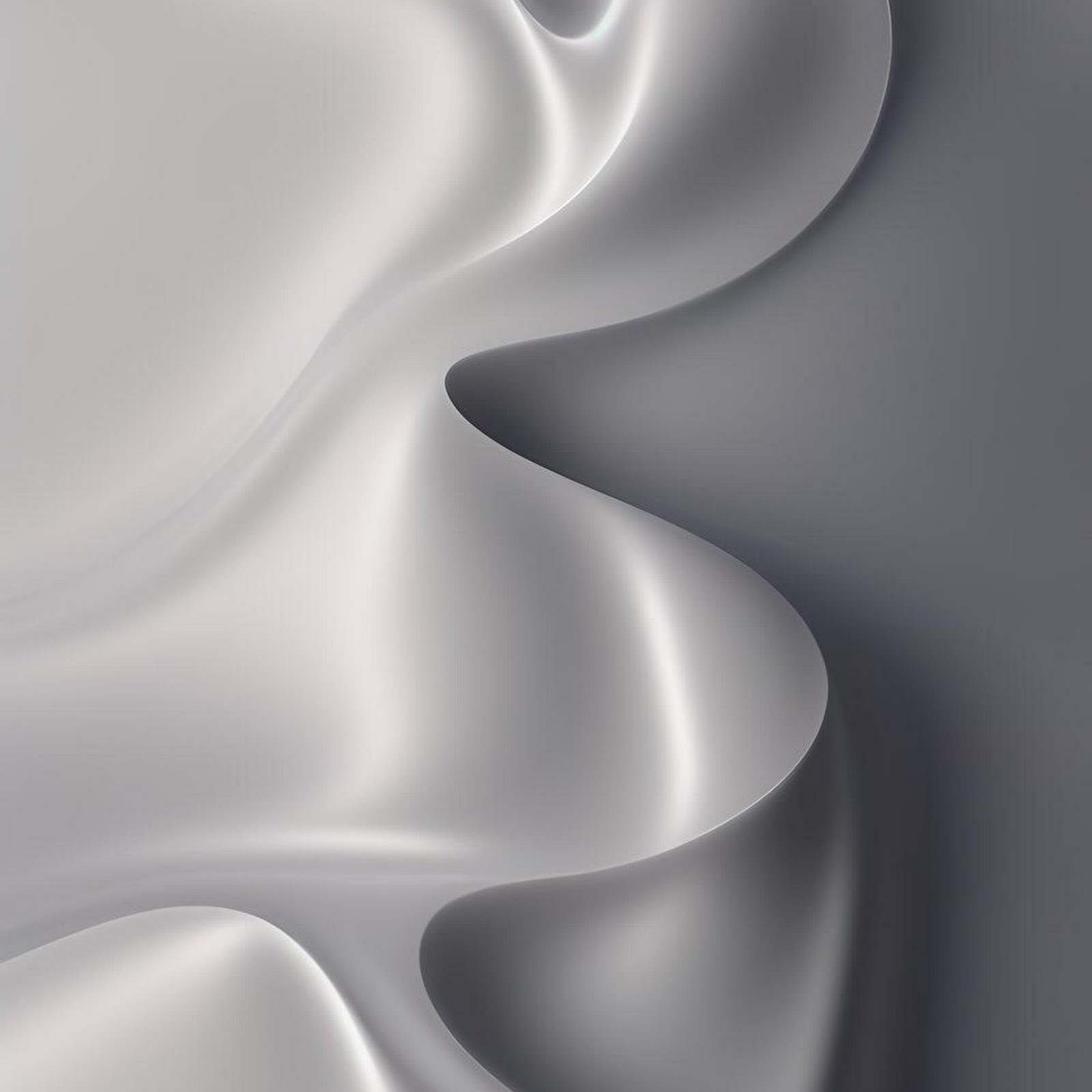 Download Flowing Silver Silk Waves iPhone