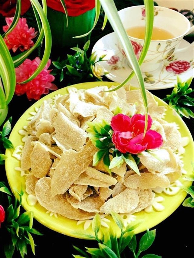 Mứt Gừng Cắt Lát