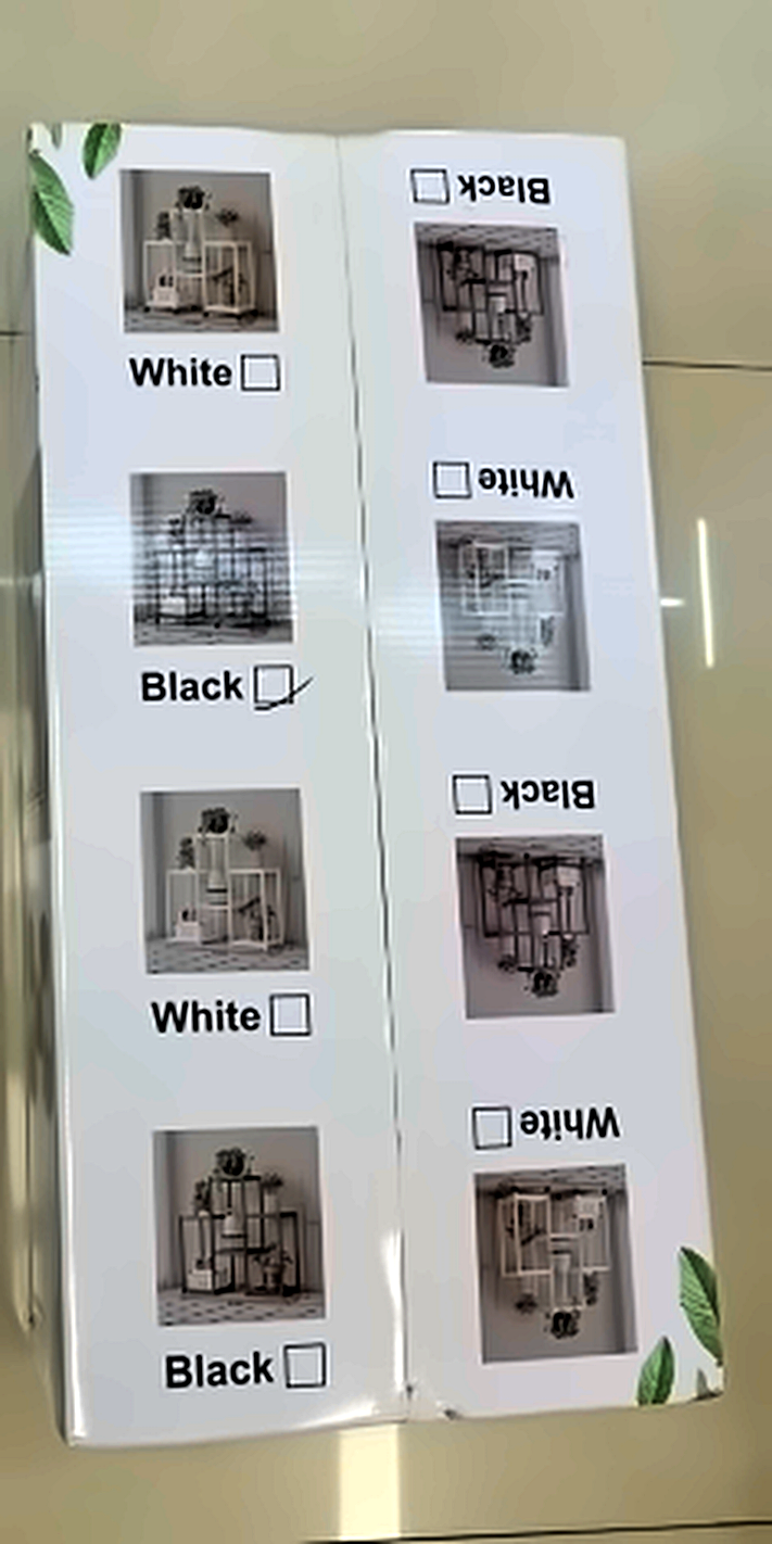 Estante Organizador Blanco 82,5x27,5x77