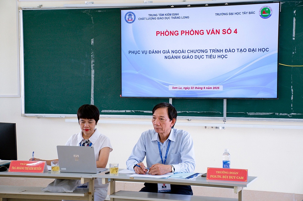 Bế mạc Khảo sát chính thức phục vụ đánh giá ngoài 06 chương trình  đào tạo Trường Đại học Tây Bắc năm 2025