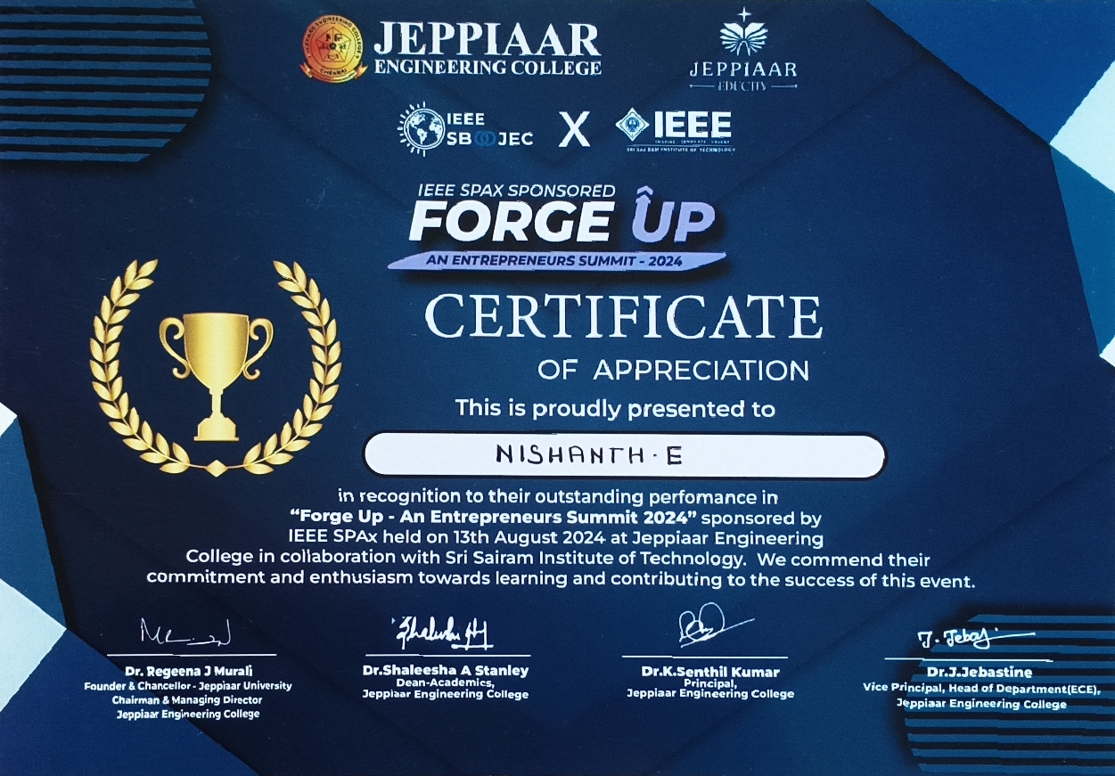 Certificate 8