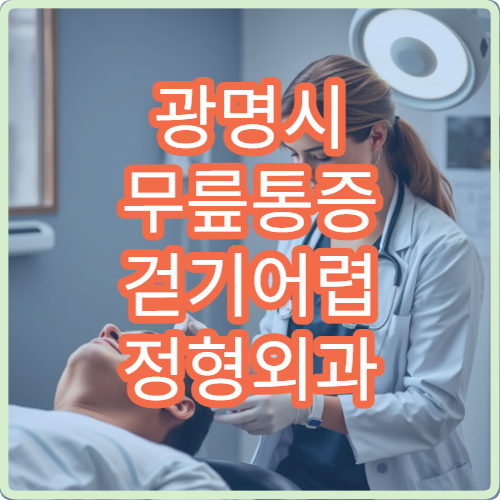 광명시 무릎통증 걷기어렵 정형외과 반월상연골판 손상 관절경수술