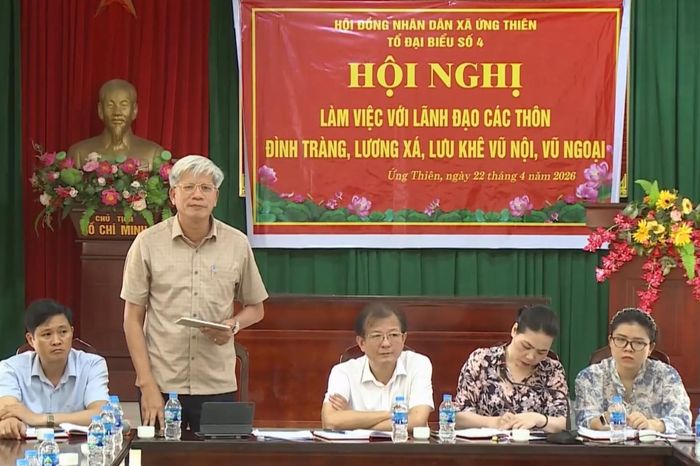 Xã Ứng Thiên xử lý dứt điểm các vấn đề đất đai, hạ tầng giao thông - Đài Phát thanh và truyền hình Hà Nội