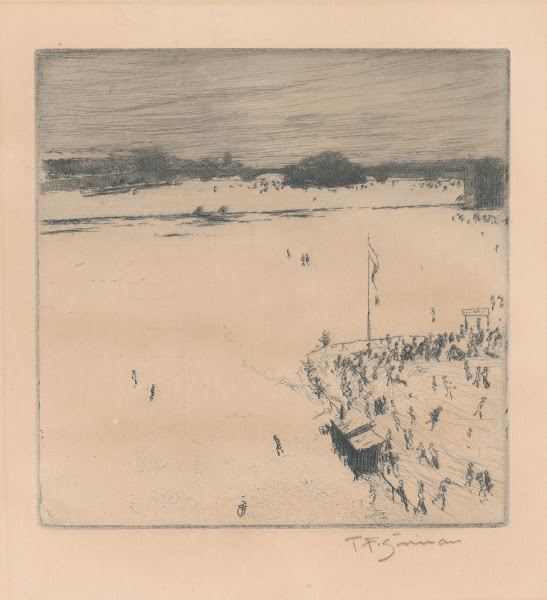 Klzisko pod Karlovým mostom 1918
