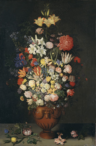 Still Life with a Vase of Flowers 1620