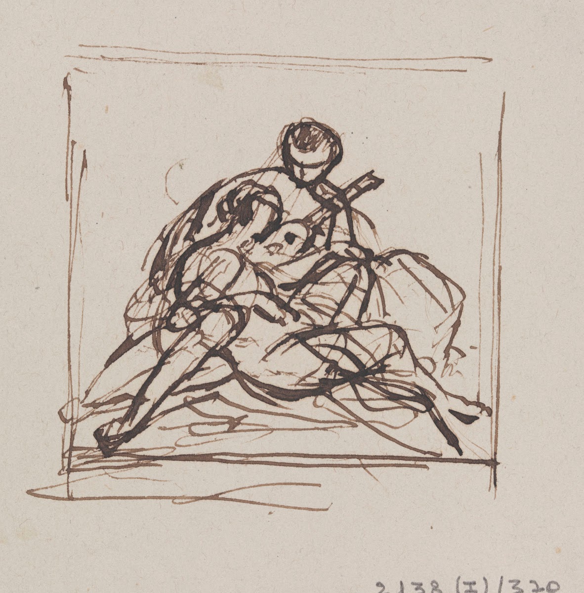 Woman and Man with Lute